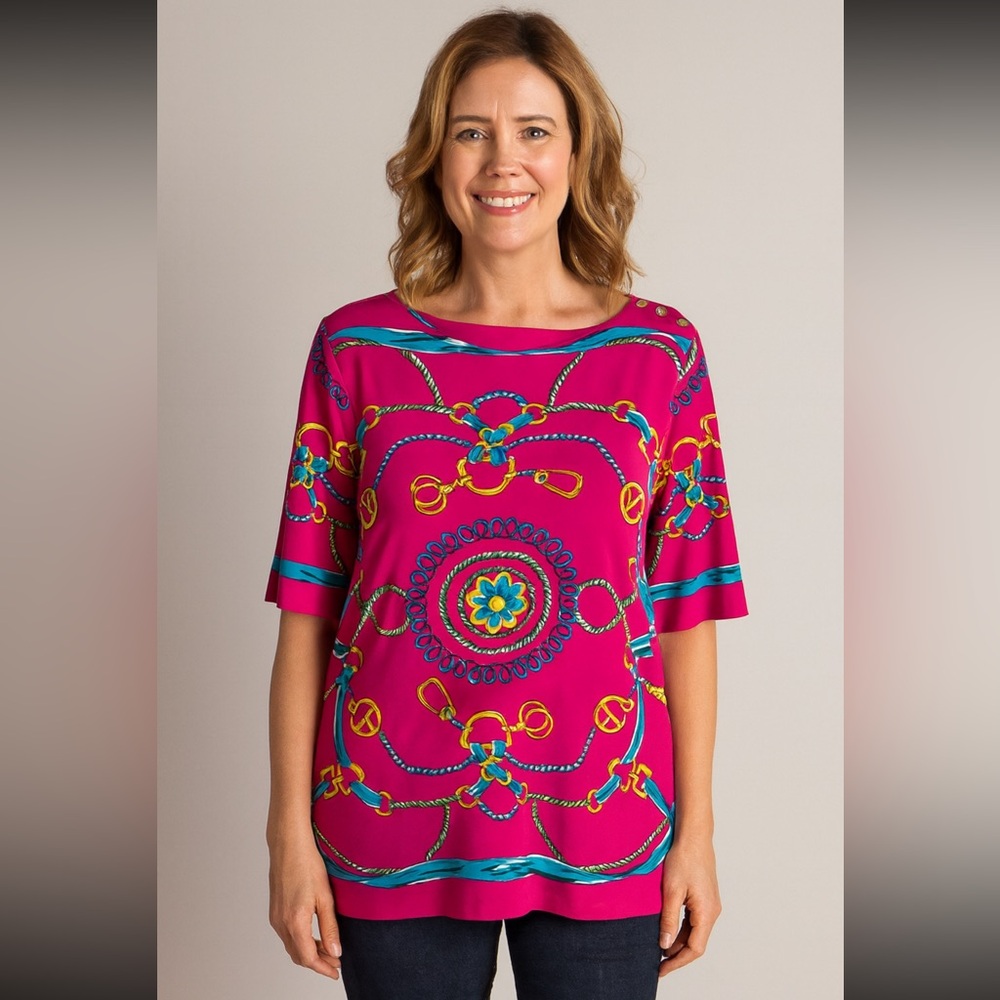 NWT Charter Club women top, size L